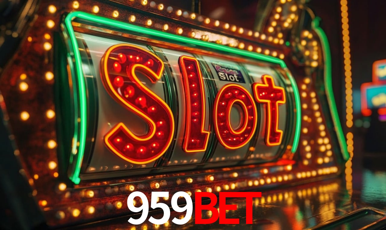 Imagem promocional da 959BET mostrando a plataforma e suas vantagens